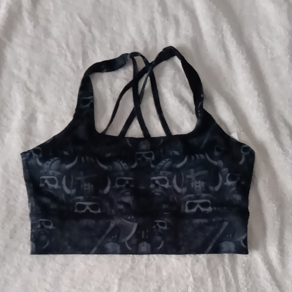 Constantly Varied Gear Black and Gray Sports Bra